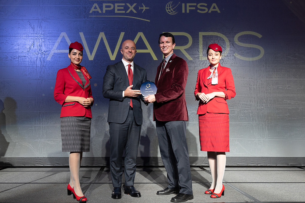 Turkish Airlines awarded world-class honour for 3rd time